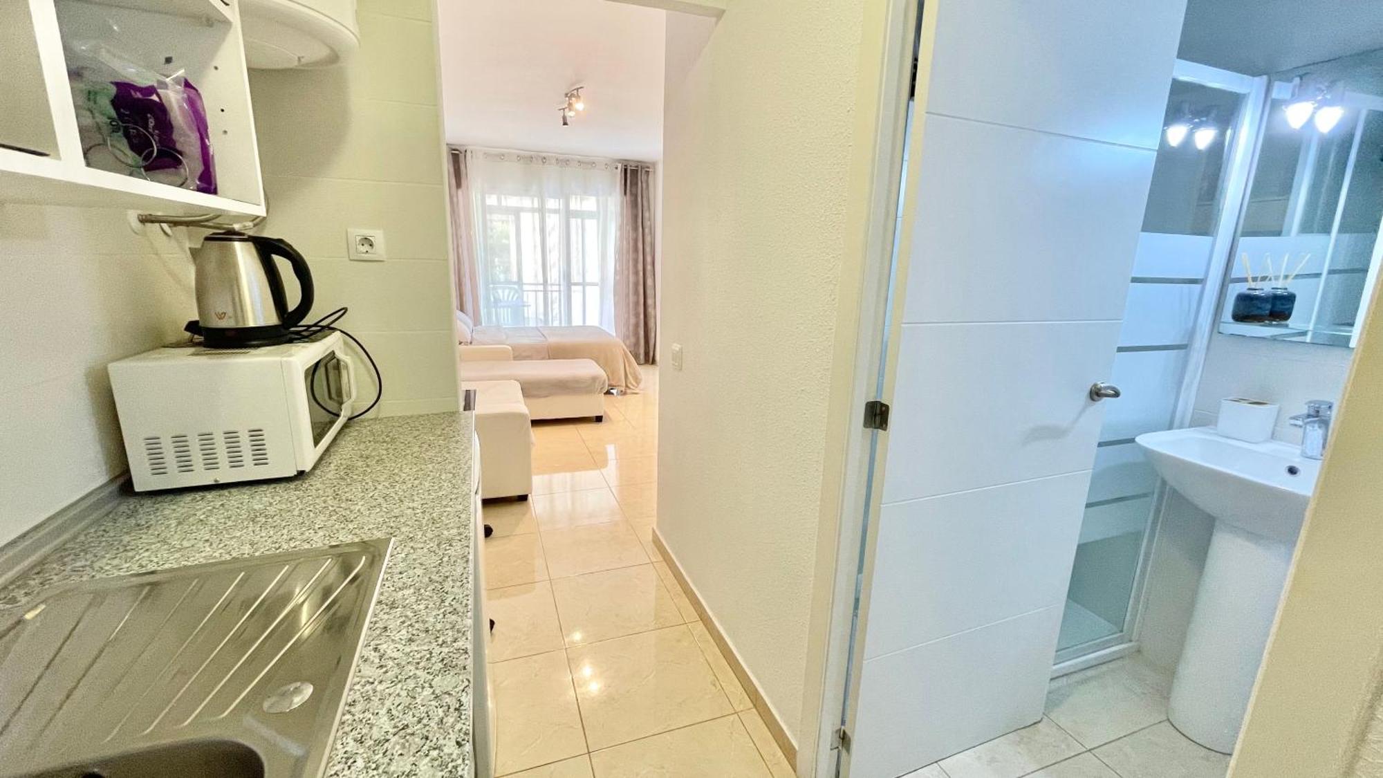 Beach Studio Apartment Hannibal La Cala Finestrat Бенидорм Экстерьер фото