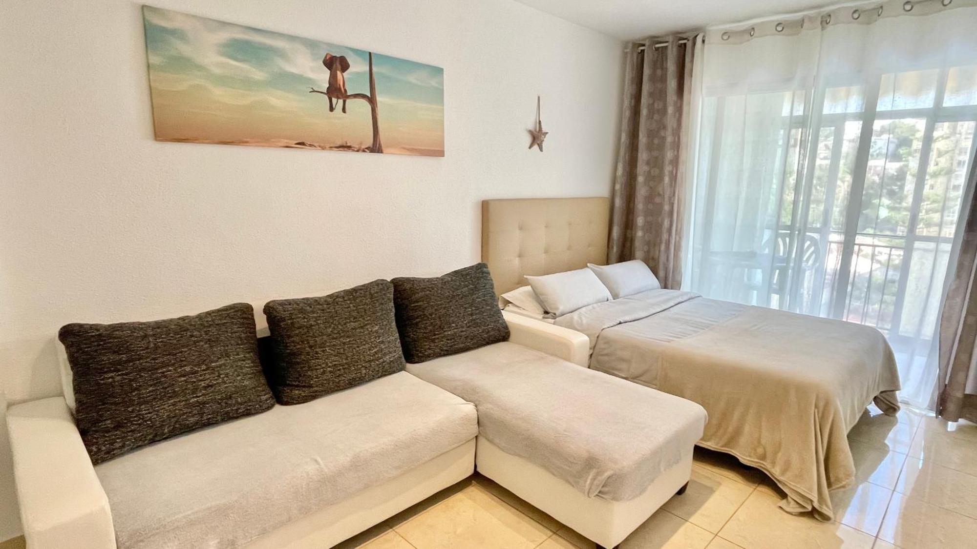 Beach Studio Apartment Hannibal La Cala Finestrat Бенидорм Экстерьер фото
