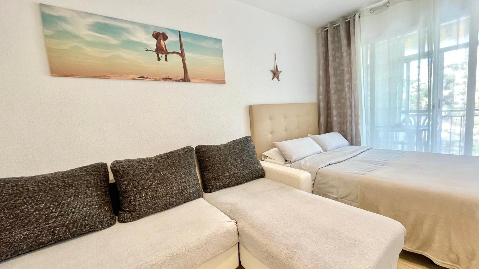Beach Studio Apartment Hannibal La Cala Finestrat Бенидорм Экстерьер фото